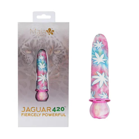 Maia JAGUAR 420 Tie Die - 10.1 cm USB Rechargeable Bullet Vibrator