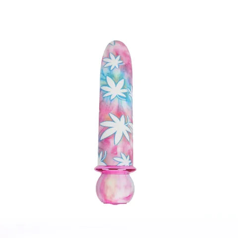 Maia JAGUAR 420 Tie Die - 10.1 cm USB Rechargeable Bullet Vibrator