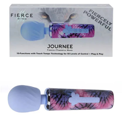Maia JOURNEE Wand - Purple 15.9 cm USB Rechargeable Massage Wand