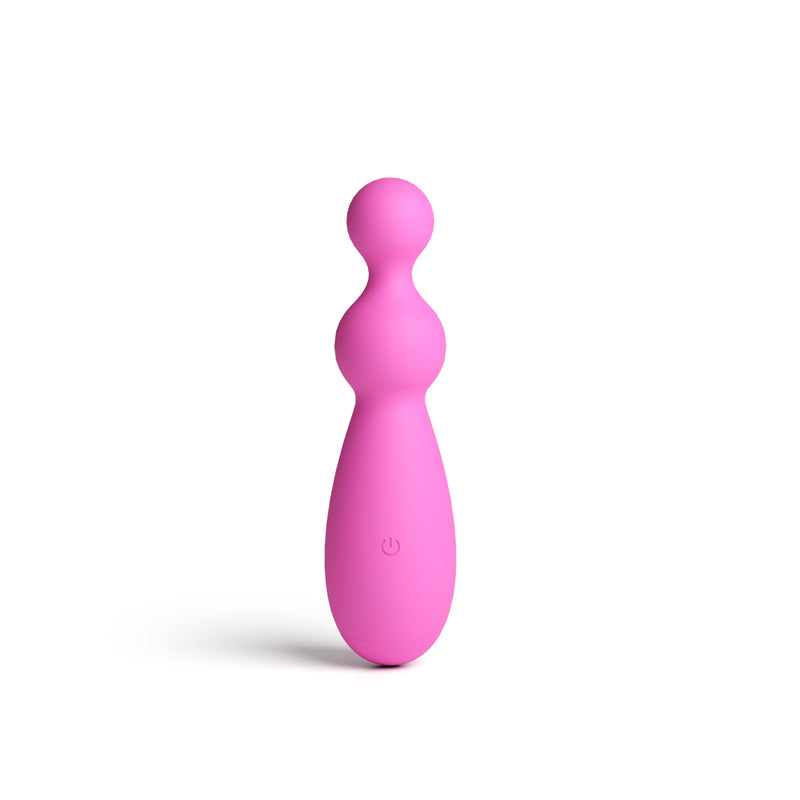 Pretty in Pink Petal - Pink - Pink 15.5 cm USB Rechargeable Vibrator - NSN-0365-14