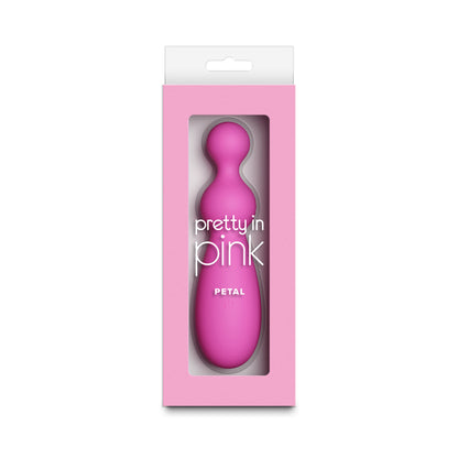 Pretty in Pink Petal - Pink - Pink 15.5 cm USB Rechargeable Vibrator - NSN-0365-14