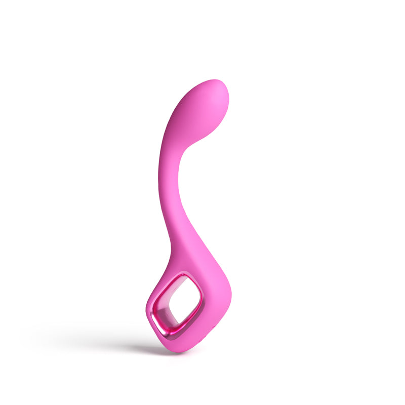 Pretty in Pink Lace - Pink - Pink 18.7 cm USB Rechargeable Vibrator - NSN-0365-74