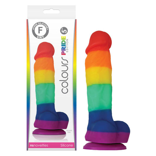 Colours Pride Edition - 5'' Dong - Rainbow 12.7 cm Dildo