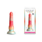 Colours Stacked - 6 Dildo - Red/Gold - Red/Gold 16 cm Fantasy Dildo-NSN-0412-01