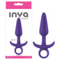 INYA Prince - Purple 13 cm (5.1) Medium Butt Plug with Ring Pull - NSN-0551-45