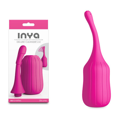 INYA Deluxe Cleanser 2.0 - Pink - Pink Unisex Douche - NSN-0559-44