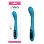 INYA Technica - Teal - Teal 19.2 cm USB Rechargeable Warming Vibrator-NSN-0560-38