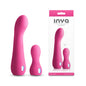 INYA Couplet - Pink - Pink USB Rechargeable Vibrators - Set of 2 Sizes-NSN-0561-34