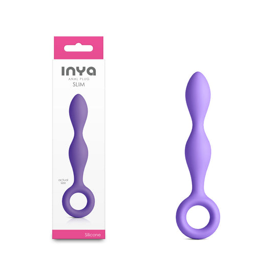 INYA Slim - Purple - Purple 12.7 cm Anal Plug - NSN-0563-35