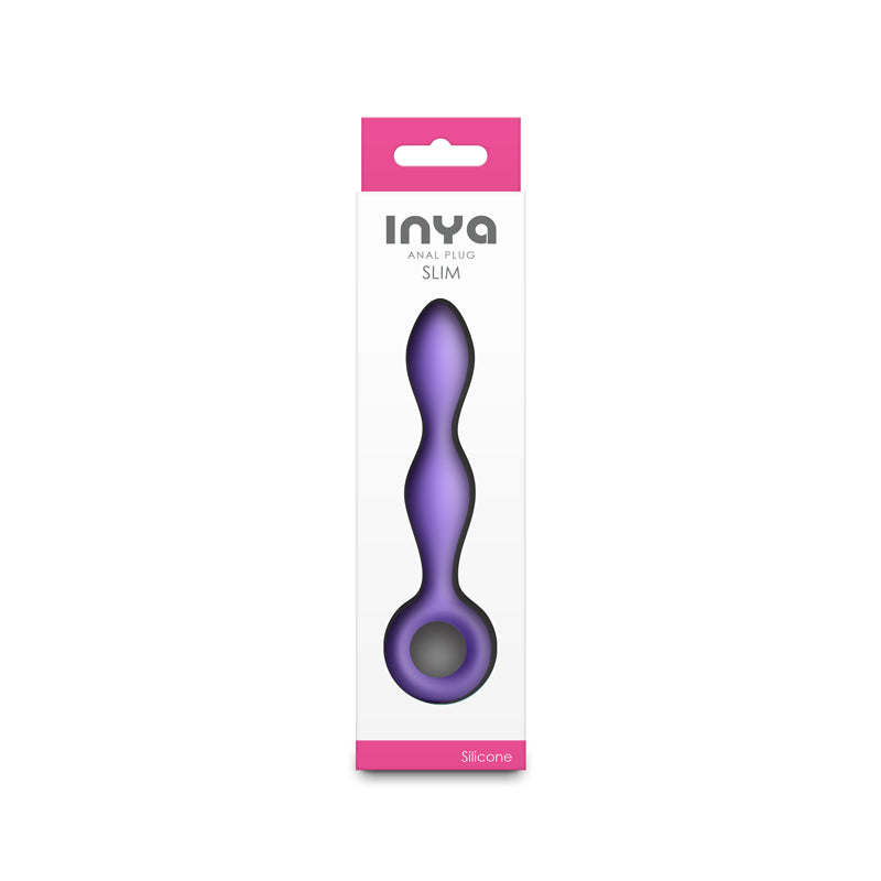 INYA Slim - Purple - Purple 12.7 cm Anal Plug - NSN-0563-35