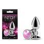 Rear Assets Silver - Small - Pink Gem - - NSN-0970-04