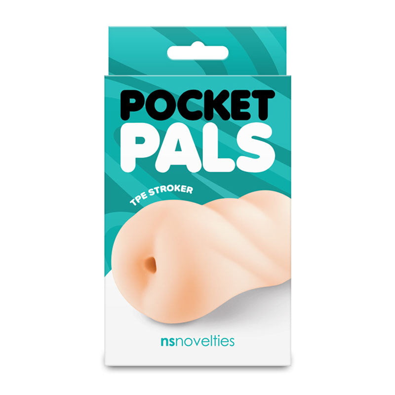 Pocket Pals Anal Stroker - Flesh - Flesh Anal Stroker-NSN-1020-11