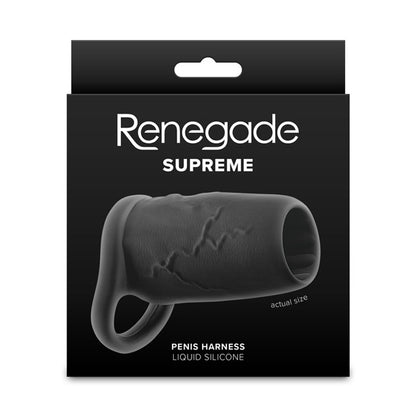 Renegade Supreme - Black - Black Penis Sleeve-NSN-1165-23