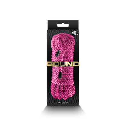 Bound Rope - Pink - Pink Bondage Rope - 7.6 metre length-NSN-1300-04