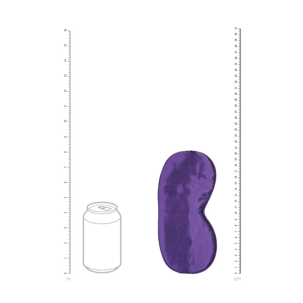 OUCH! Satin Mask - Purple - Purple Eye Mask - OU1060PUR