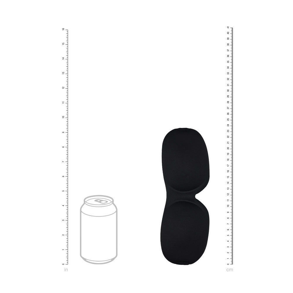 OUCH! 3D Mask - Black - Black Eye Mask - OU1061BLK