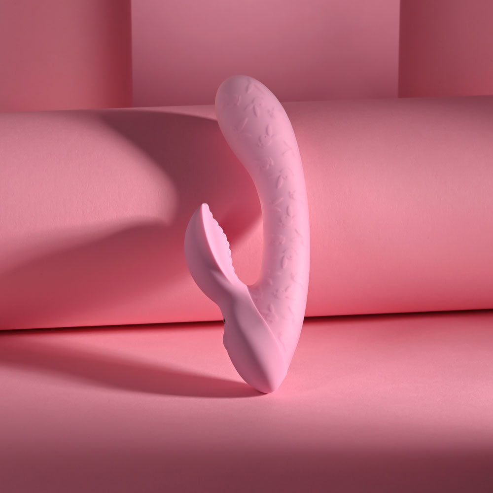 Playboy Pleasure RABBIT PARTY - Pink 15.2 cm USB Rechargeable Rabbit Vibrator-PB-RS-5797-2