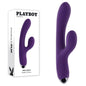 Playboy Pleasure NEW CRUSH - Purple 20.6 cm USB Rechargeable Rabbit Vibrator-PB-RS-6282-2