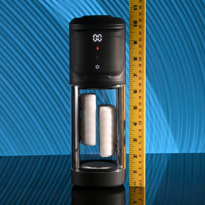 Playboy Pleasure SIDE PIECE - USB Rechargeable Warming Auto Stroker-PB-RS-6565-2