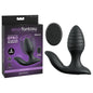 Anal Fantasy Elite Gyro-Milk Pro - Black - Black USB Rechargeable Gyrating Butt Plug-PD4796-23