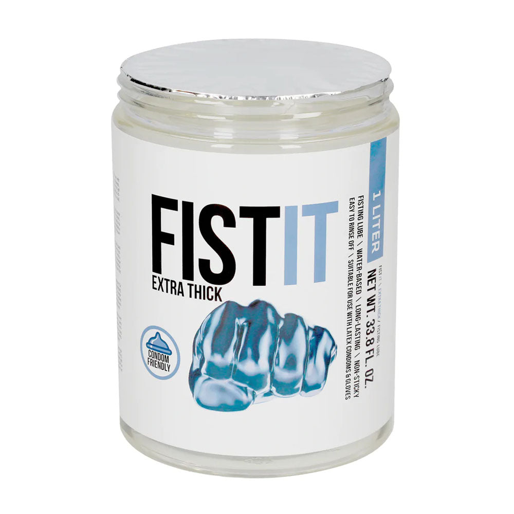 Pharmquests Fist-It Extra Thick - Thick Water Based Lubricant - 1000 ml Tub-PHA081