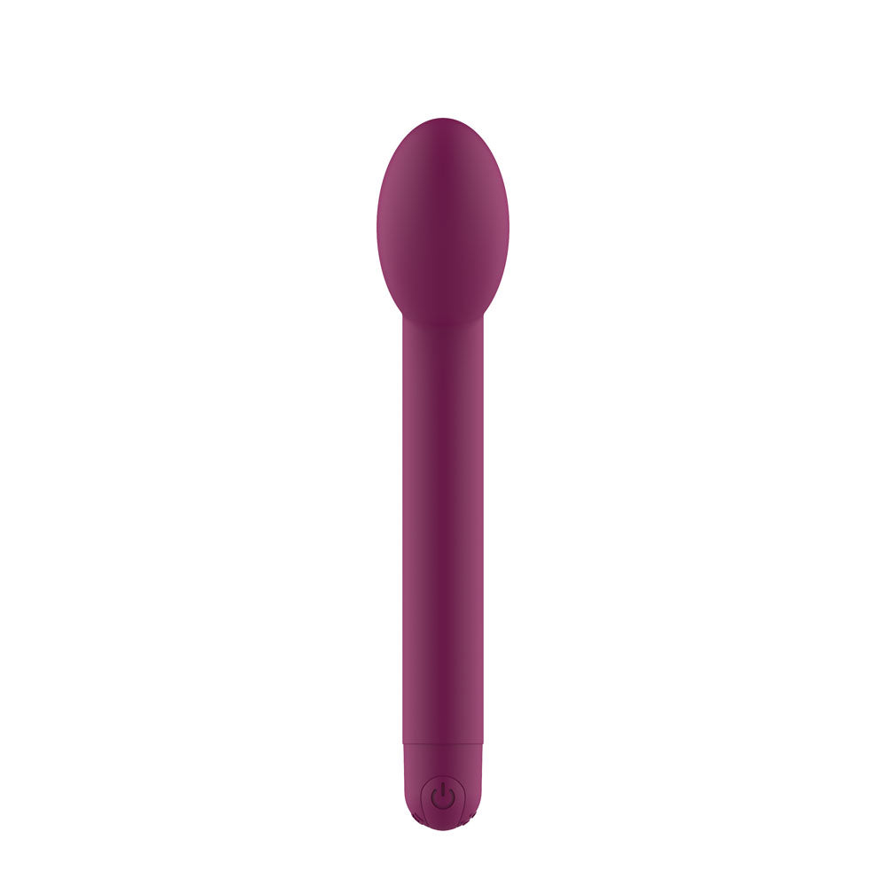 Passion Play Silicone G-Spot Vibrator - Purple 20.7 cm USB Rechargeable G-Spot Vibrator - PP0148