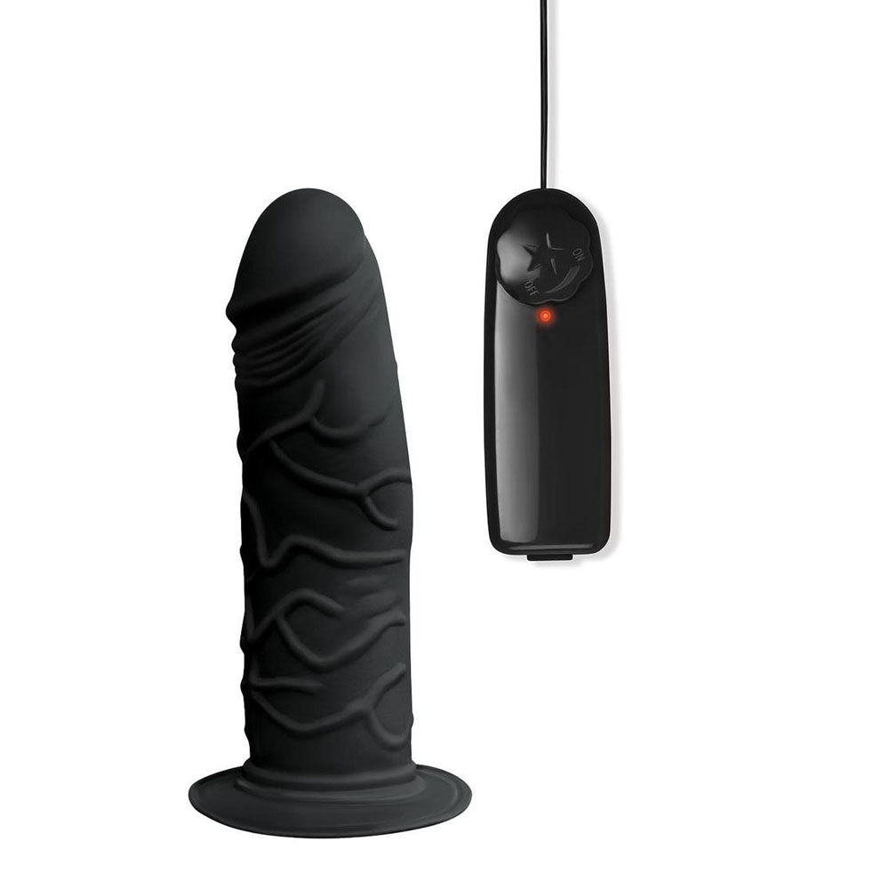 Whipsmart Inflatable Vibrating Love Seat - Black Inflatable Cushion with 6 Vibrating Dong-PP113