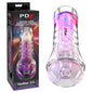 PDX Elite ViewTube XXL LED Stroker - Clear Stroker with LED Lights-RD558-20