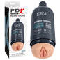 PDX Plus Shower Therapy - Soothing Scrub Flesh Discreet Vagina Stroker with Suction Base