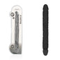 REALROCK 18 Double Dildo - Black - Black 46 cm Double Dong - REA103BLK