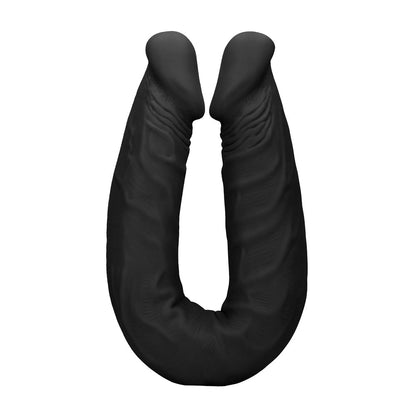 REALROCK 18 Double Dildo - Black - Black 46 cm Double Dong - REA103BLK