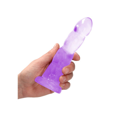 REALROCK Non Realistic Dildo With Suctio - - REA110PUR