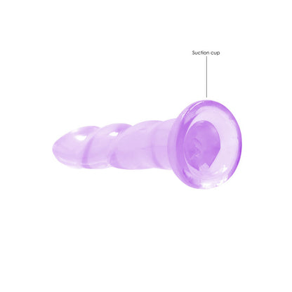 REALROCK Non Realistic Dildo With Suctio - - REA110PUR