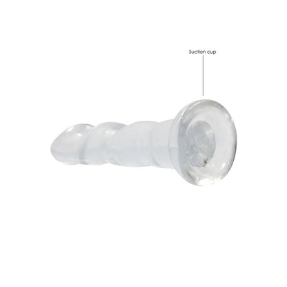 REALROCK Non Realistic Dildo With Suctio - - REA110TRA
