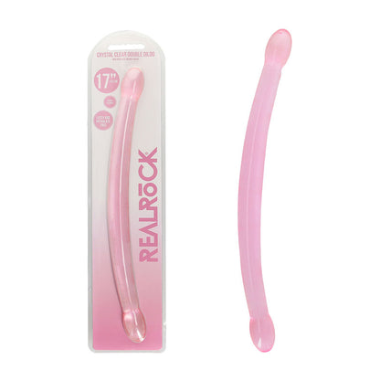 REALROCK Non Realistic Double Dong 17 - Pink 42 cm Double Dong - REA112PNK