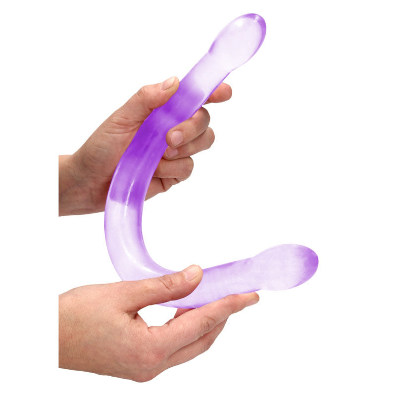 REALROCK Non Realistic Double Dong 17 - Purple 42 cm Double Dong - REA112PUR
