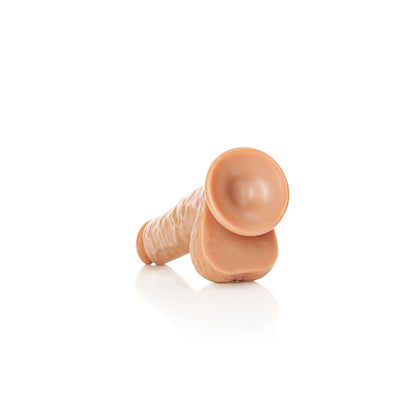 REALROCK Straight Realistic Dildo with Balls - 18 cm - Tan 18 cm (7) Dong-REA124TAN