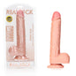REALROCK Straight Realistic Dildo with Balls - 25.5 cm - Flesh 25.5 cm (10) Dong-REA127FLE