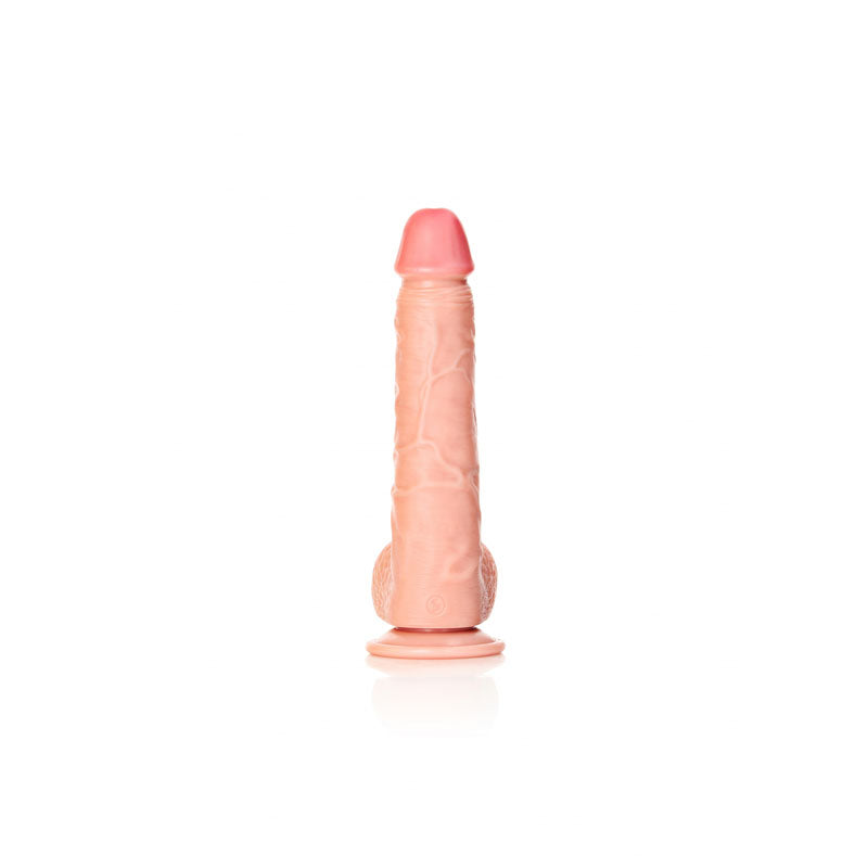REALROCK Straight Realistic Dildo with Balls - 25.5 cm - Flesh 25.5 cm (10) Dong-REA127FLE