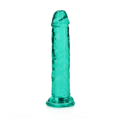 REALROCK 15.5 cm Straight Dildo - Turquoise - Turquoise 15.5 cm (6) Dong - REA150TUR