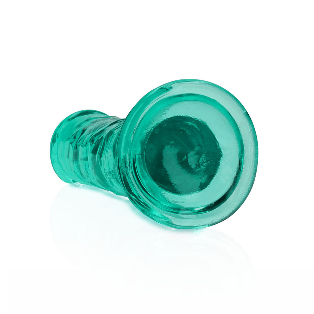 REALROCK 15.5 cm Straight Dildo - Turquoise - Turquoise 15.5 cm (6) Dong - REA150TUR