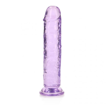 REALROCK 18 cm Straight Dildo - Purple - Purple 18 cm (7) Dong-REA152PUR