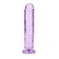REALROCK 18 cm Straight Dildo - Purple - Purple 18 cm (7) Dong-REA152PUR