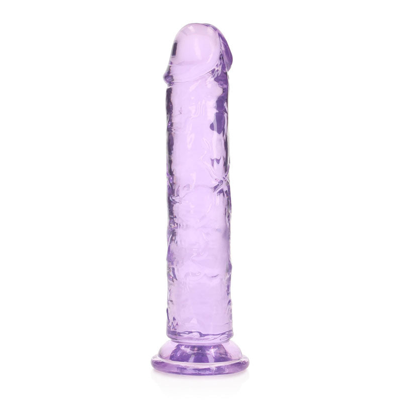 REALROCK 18 cm Straight Dildo - Purple - Purple 18 cm (7) Dong-REA152PUR