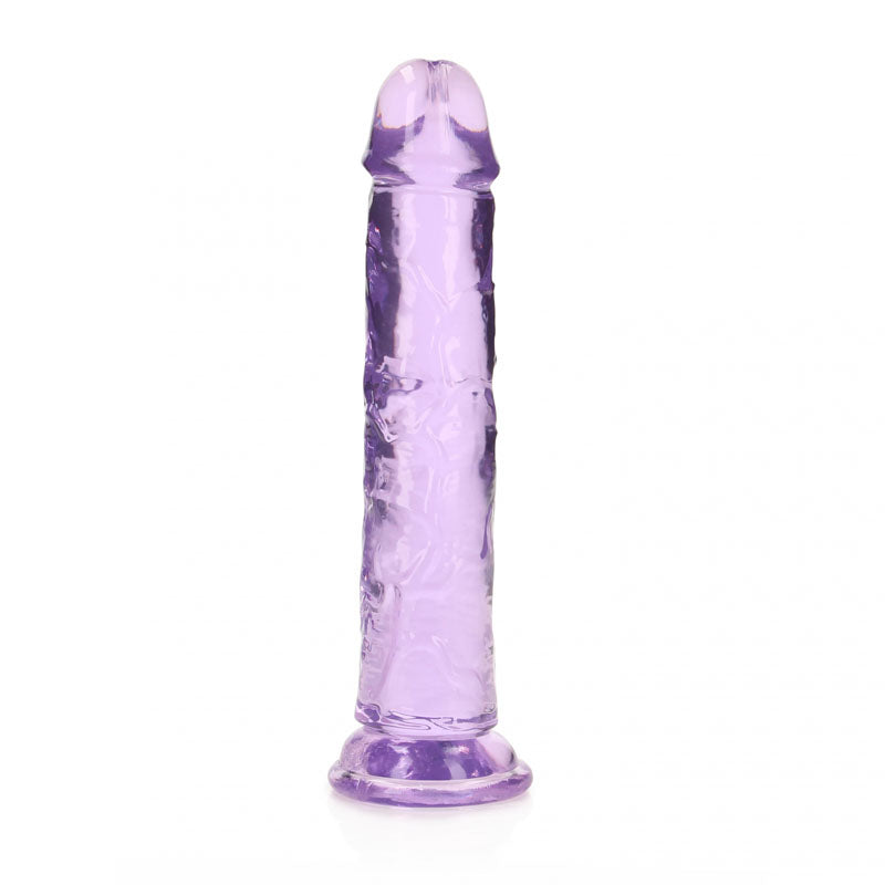 REALROCK 18 cm Straight Dildo - Purple - Purple 18 cm (7) Dong-REA152PUR