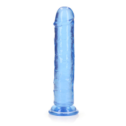 REALROCK 20 cm Straight Dildo - Blue - Blue 20 cm (8) Dong - REA153BLU