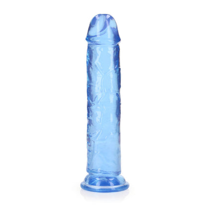 REALROCK 20 cm Straight Dildo - Blue - Blue 20 cm (8) Dong - REA153BLU