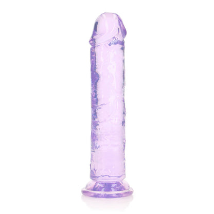 REALROCK 20 cm Straight Dildo - Purple - Purple 20 cm (8) Dong - REA153PUR