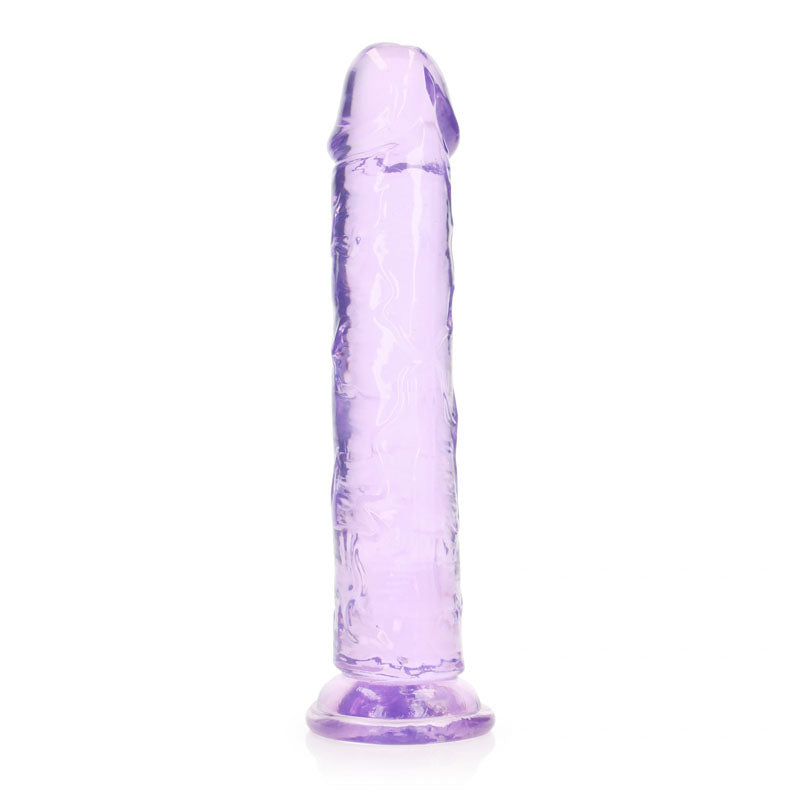 REALROCK 25 cm Straight Dildo - Purple - Purple 25 cm (10) Dong - REA154PUR