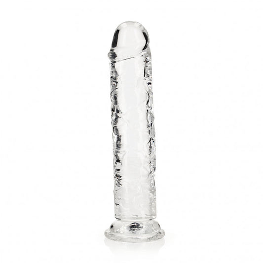 REALROCK 25 cm Straight Dildo - Clear (10'') Dong